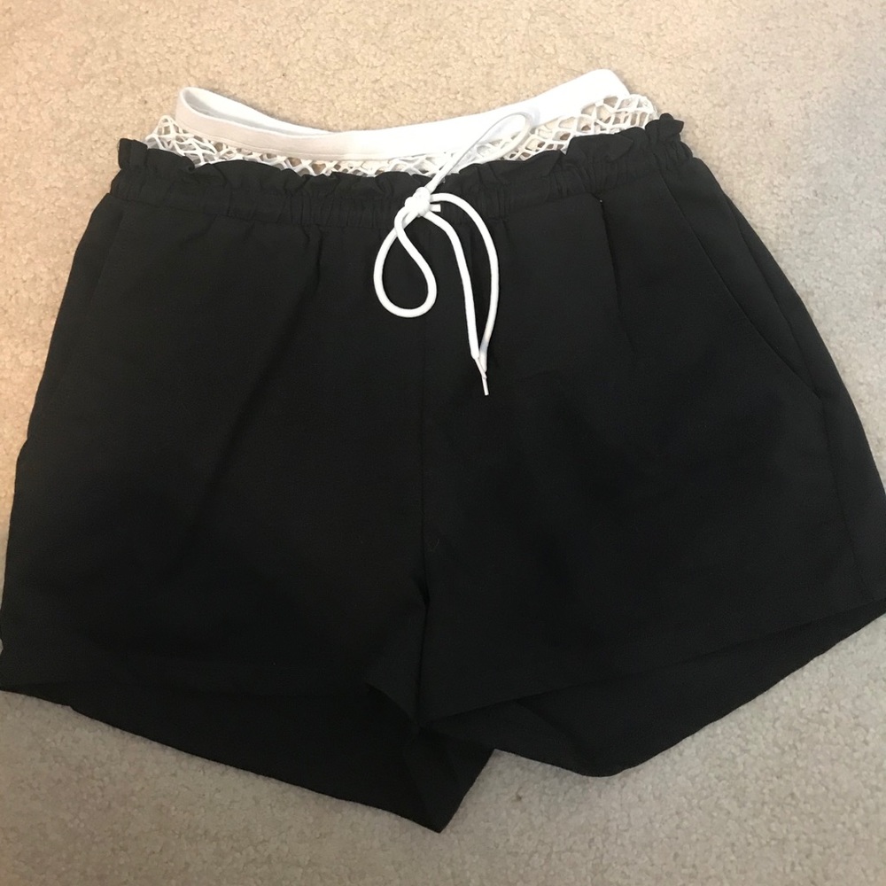 Fashion Nova Fishnet Shorts